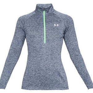 Under Armour Women’s Blue Tech Twist 1/2 Zip Shirt